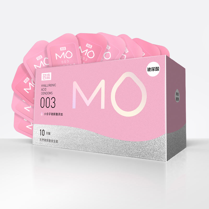 MingLiu MO-Care 003 Hyaluronic Acid Condom (10's) 名流 MO-滋养 安全套
