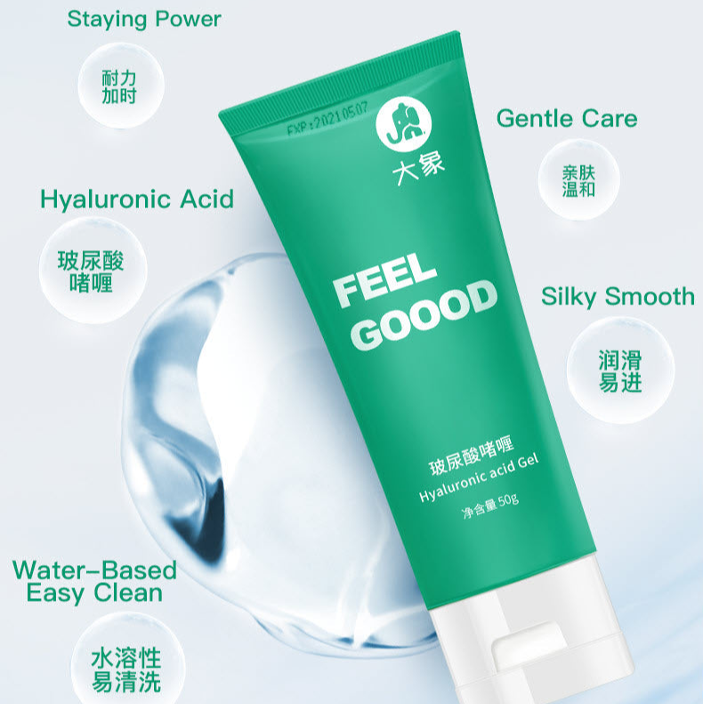 Elephant Feel Goood 2 In 1 H.A Lubricant Gel 玻尿酸润滑剂 (50g)