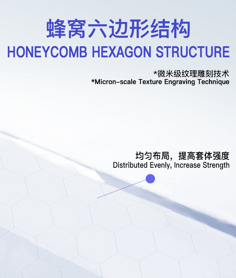 Elephant Condom Hexagony Fire and Ice K纹 (10's)