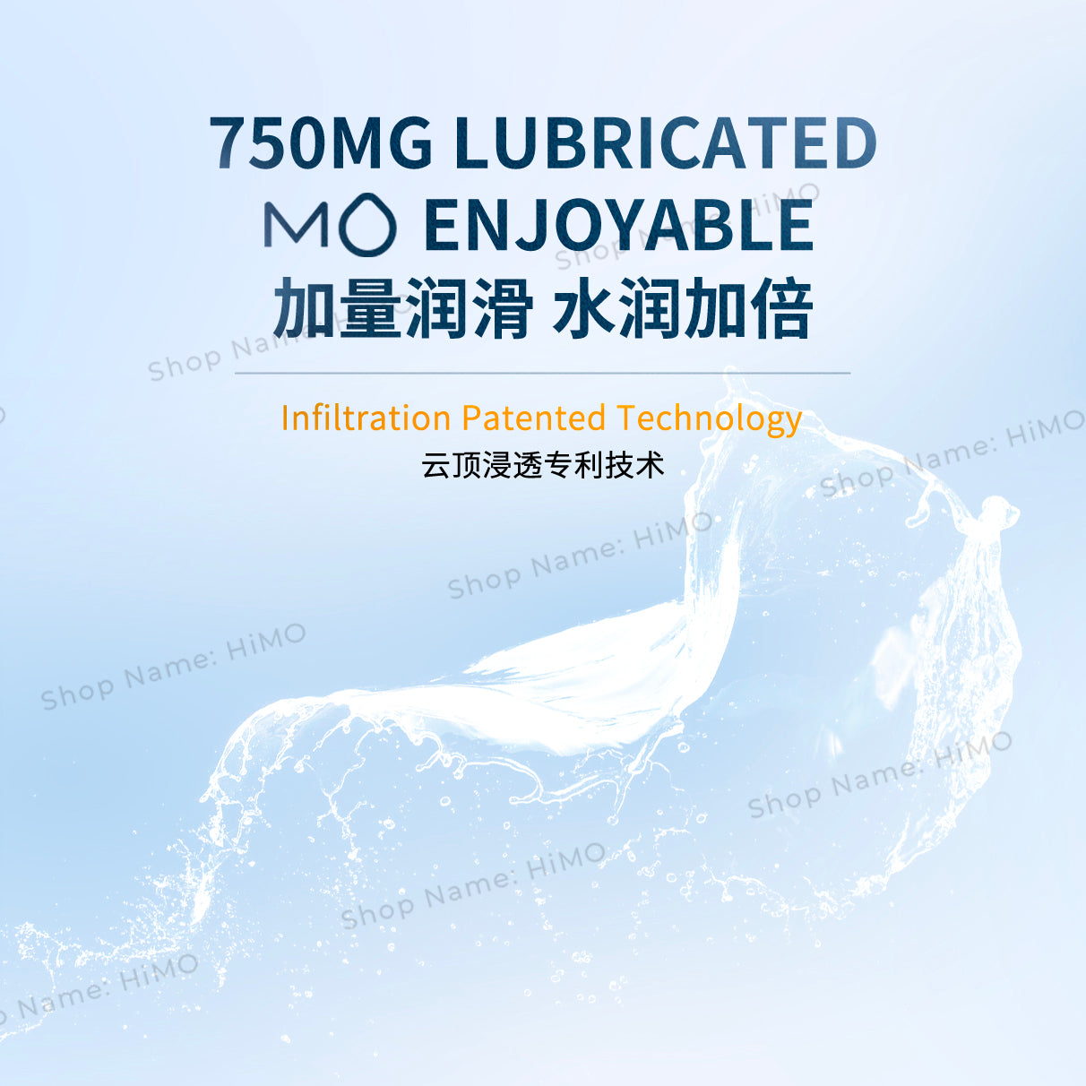 MingLiu MO-Lube 003 Hyaluronic Acid Condom (10's) 名流 MO-倍润 安全套