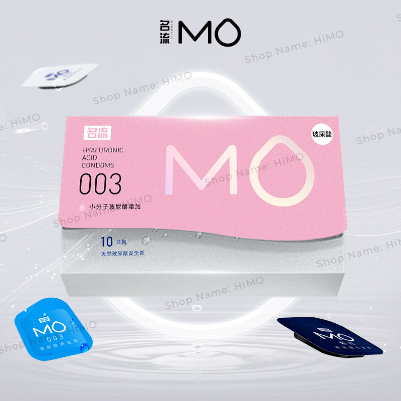 MingLiu MO-Care 003 Hyaluronic Acid Condom (10's) 名流 MO-滋养 安全套