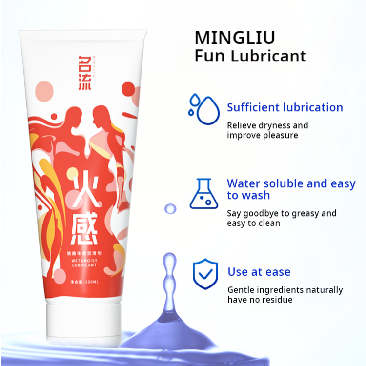 MingLiu Fun Water-soluble Fire/Ice Lubricant 100ml / Elephant.os MingLiu Fun Water-soluble Fire/Ice Lubricant 100ml / Elephant.os