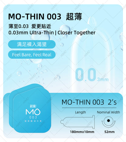 [NEW ARRIVAL] MingLiu MO 5-in-1 Pleasure Condoms (10's) 名流 MO 情趣5合1 安全套