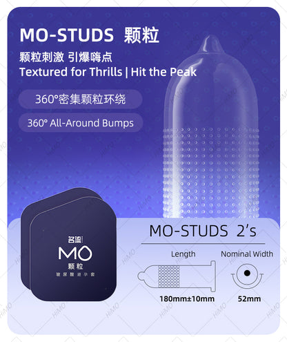 [NEW ARRIVAL] MingLiu MO 5-in-1 Pleasure Condoms (10's) 名流 MO 情趣5合1 安全套